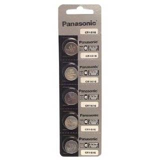  Panasonic Watch Battery Button cell CR1616 3V (Pack of 5 
