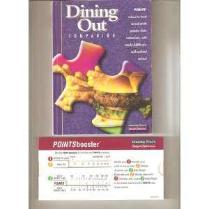  2002 Dining Out Companion; Winning Points; POINTS Values 