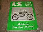 Kawasaki KX 125 250 500 1988 parts Diagram Manual book catologue