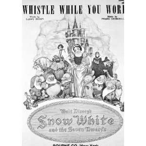 WHISTLE WHILE YOU WORK Larry Morey (words), Frank 