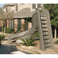 You are bidding on a brand new Turbo Twister Pool Slide Left Sandstone