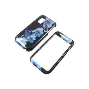  Samsung i500 Fascinate Galaxy S Graphic Case   Blue Flower 