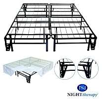 Night Therapy Smart Base Steel Bed Frame Foundation   Full Size  