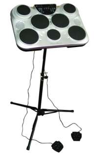   AIL 602 7 Pad Digital/Electronic Drum Set/Kit with Stand  