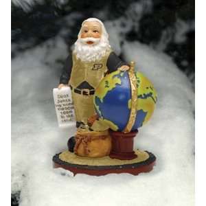 Purdue Boilermakers Memory Company Special Delivery Santa Ornament 