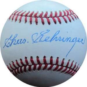  Chas Gehringer JSA Signed Baseball Official Sports 