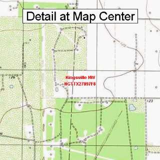   Map   Kingsville NW, Texas (Folded/Waterproof)