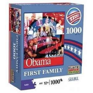  Obama First Family 1000pc Puzzle 