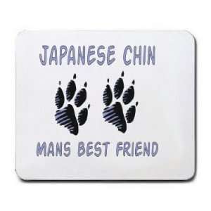 JAPANESE CHIN MANS BEST FRIEND Mousepad