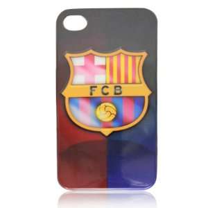   Protective Phone Hard cases with FC Barcelona Pattern for iPhone 4