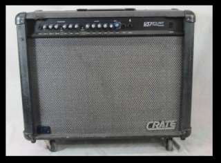 Electric Guitar Combo Amp. 120 Watts Solid State, 2 12 Crate Speakers 