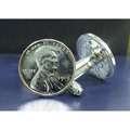American Coin Treasures Lincoln 1943 Steel Penny Cuff Links Compare 