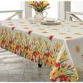 Primavera Printed 60x84 inch Rectangular Tablecloth