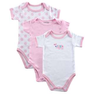 Luvable Friends 3 Pack Baby Bodysuits  