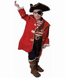 Deluxe Pirate Dress Up Set (Size 2 18)  