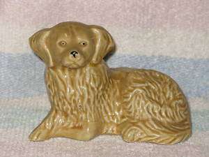 Vintage Ceramic Porcelain Dog Figurine  Made in Brazil  