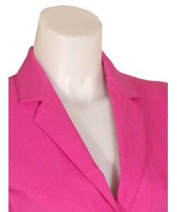 Emporio Armani Womens Pink Blazer  