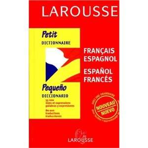  Petit Dictionnaire  Espagnol/français, français/espagnol 