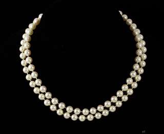 QUALITY MODERN PEARL & 14K GOLD FILIGREE NECKLACE  