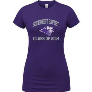   Bearcats Purple Womens Class of 2014 Arch T Shirt