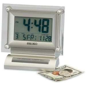  Seiko® Alarm Clock Silver / Gray, Compare at $60.00