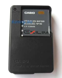 Casio NP 40 Battery + BC 31L Charger For Z850 Z400 Z1000 Z1200 Z200 