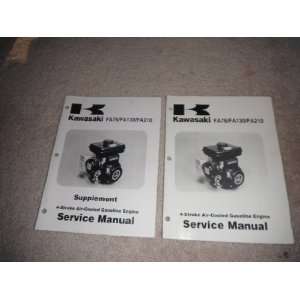   Engine Service Manual & supplement kawasaki heavy industries Books