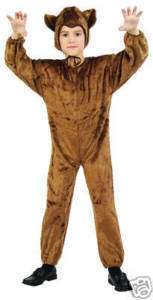 CHILDS BEAR JUMPSUIT OUTFIT KIDS HALLOWEEN COSTUME LG  