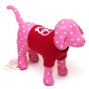  Victorias Secret Pink Dog with Red T Shirt Collectible 