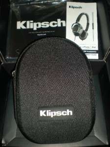 Klipsch Image One Over the Ear Headphones Black/Chrome with Mic 