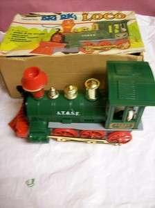 Vintage Big Red Loco/Locomotive Toy Train Battery Operated  