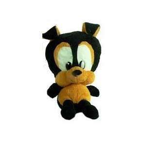  Big Head Dog Plush 11 Inches Black/Brown Toys & Games