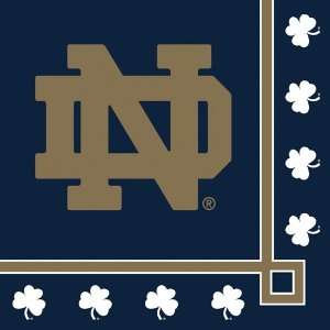  Notre Dame University Beverage Napkins Toys & Games