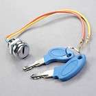 Ignition Switch Keys Lock for Electric Scooters Bikes