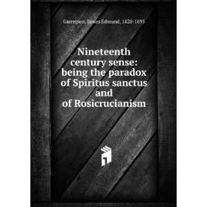  Nineteenth century sense being the paradox of Spiritus sanctus 