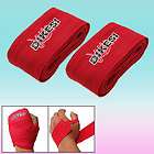 Pair Red Boxing Bandage Hand Wrist Wraps Protector Straps