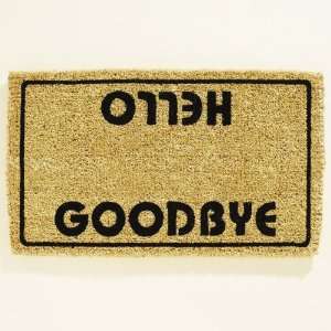  Hello & Goodbye Doormat Patio, Lawn & Garden