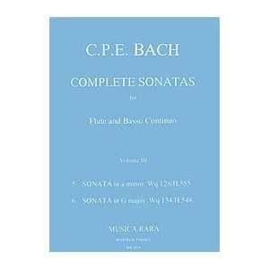  Sonaten, Band 3 Wq 128,134 (9790004487631) Books
