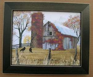 Billy Jacobs The Old Barn Crows Framed print Art  