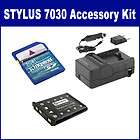Olympus Stylus 7030 Camera Accessory Kit By Synergy, Battery, Charger 