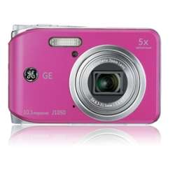 GE J1050 Point & Shoot Digital Camera   Pink  