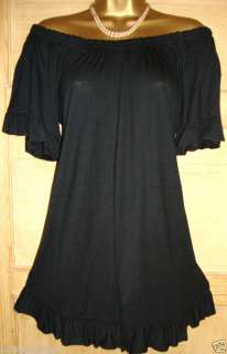 NEW LADIES GYPSY OFF SHOULDER SUMMER TOP SIZE 14 TO 20  