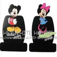 Disney Mickey Mouse Car Cushion Seat Cover,10pcs,black  
