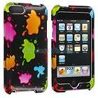   Blobs Black Case Cover Accessory for iPod Touch 3rd 2nd Gen 3G 2G