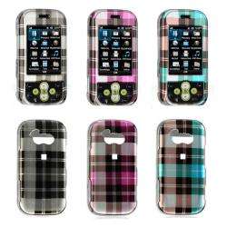 LG Neon Premium Crystal Case with Check Design  
