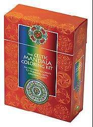 The Celtic Mandala Coloring Kit (Hardcover)  