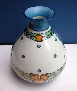 Burleigh Ware Vase By Charlotte Rhead   circa 1927  