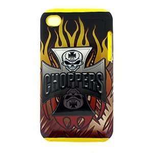  APPLE iPod TOUCH 4 GENERATION HYBRID CASE 2 IN 1 BURNING 