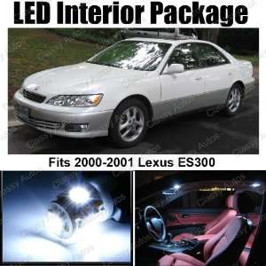 Lexus ES300 White Interior LED Package (6 Pieces)