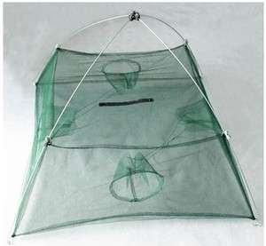 New 1pc Crab Trap Bait Fishing Wire Bait Cast Umbrella Dip Net  